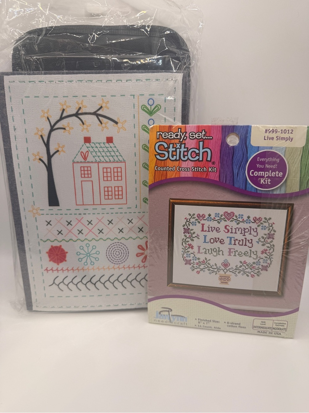 Embroidery Stitch Book Kits for Beginners with Complete Toolkit NEW